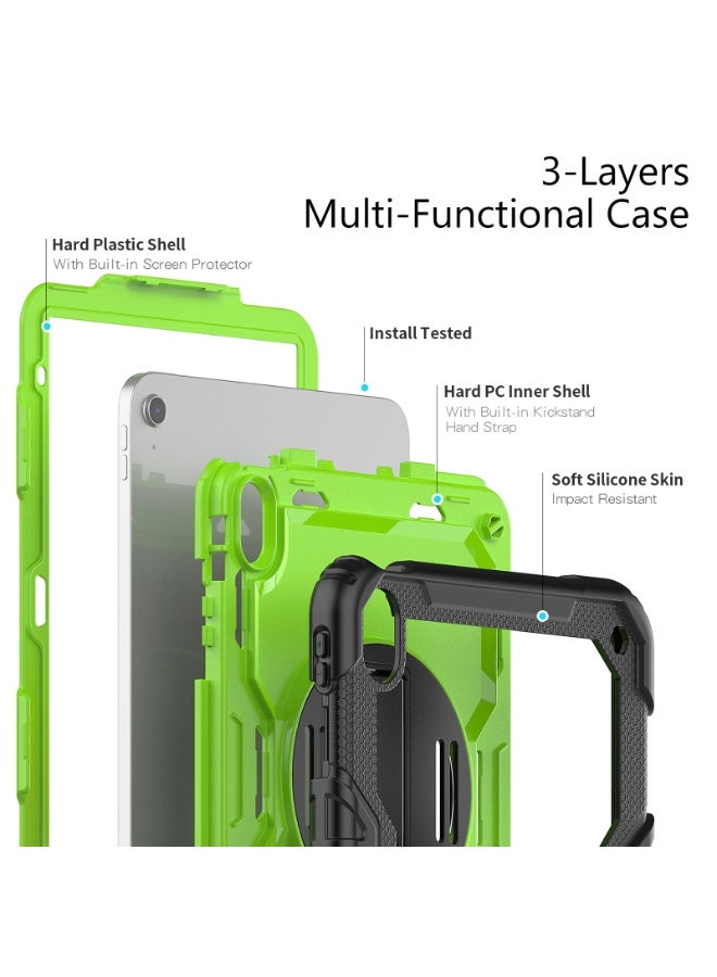 general For iPad 11th Gen A16 11 Inch 2025 Case with Screen Protector, [Kickstand] [Shoulder Strap] Heavy Duty Shockproof Rugged case 360° Rotating Hand Strap&Shoulder - Image 3